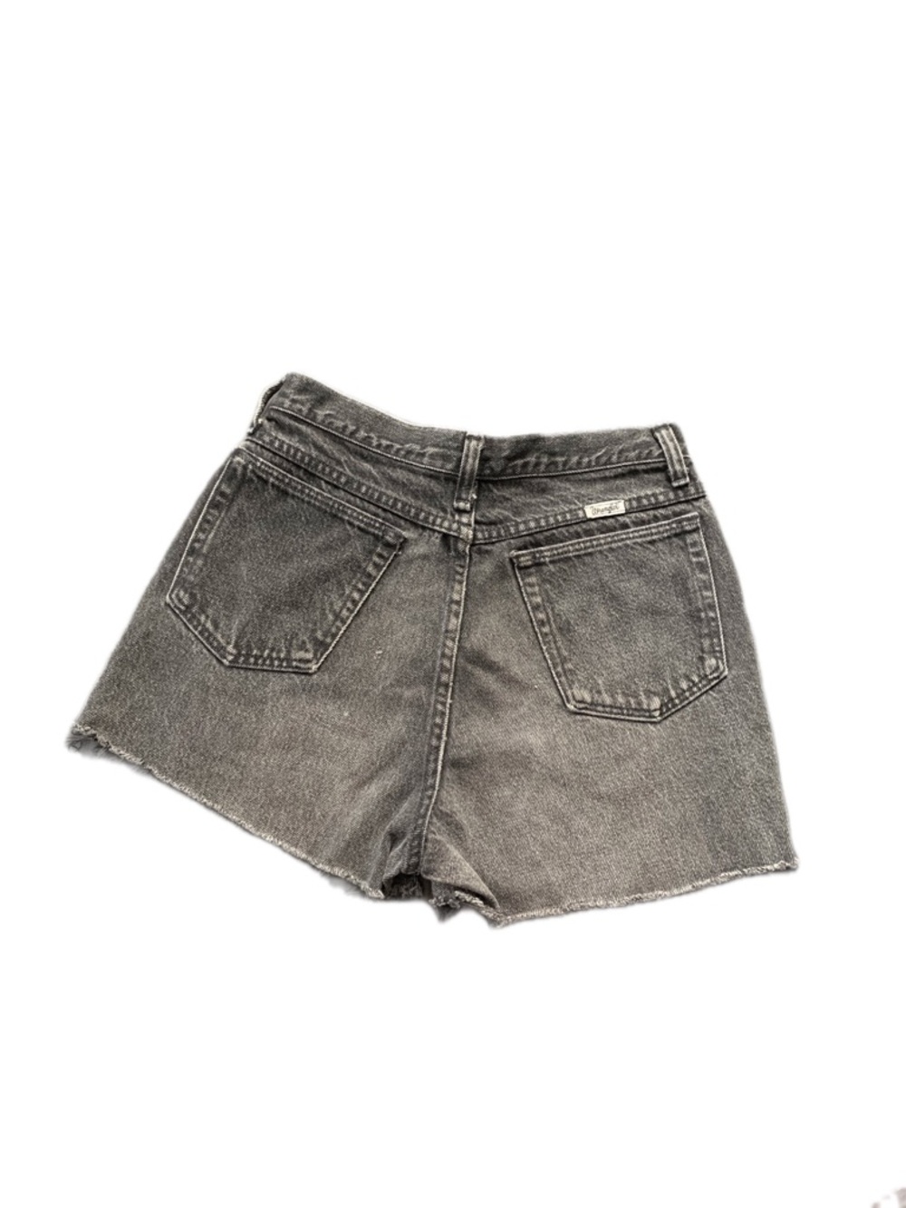 Wrangler  Vintage Women's Denim Shorts — Black Wash, Size 27